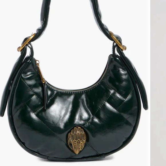 New Kurt Geiger Small Kensington Puff Quilted Leather Hobo Bag